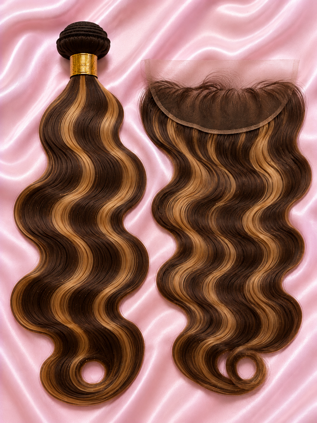 NARÍ 613 Highlight Texture • 3 Bundles + Frontals