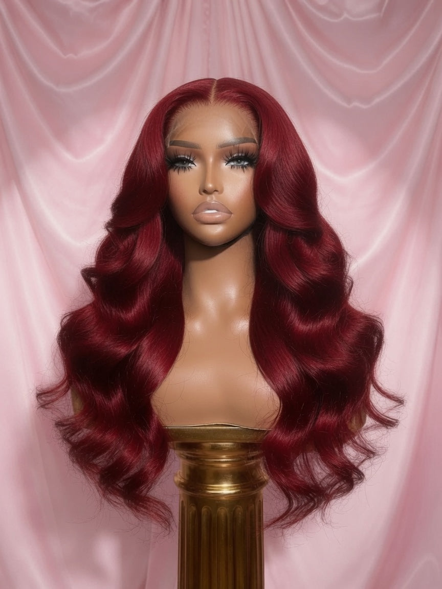 Ruby Obsession Wig – HD Lace