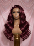 Bordeaux Velvet Wig – HD Lace